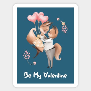 Be My Valentine Sticker